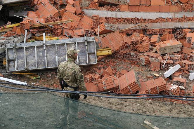 Katastrofa budowlana w Bielsku.