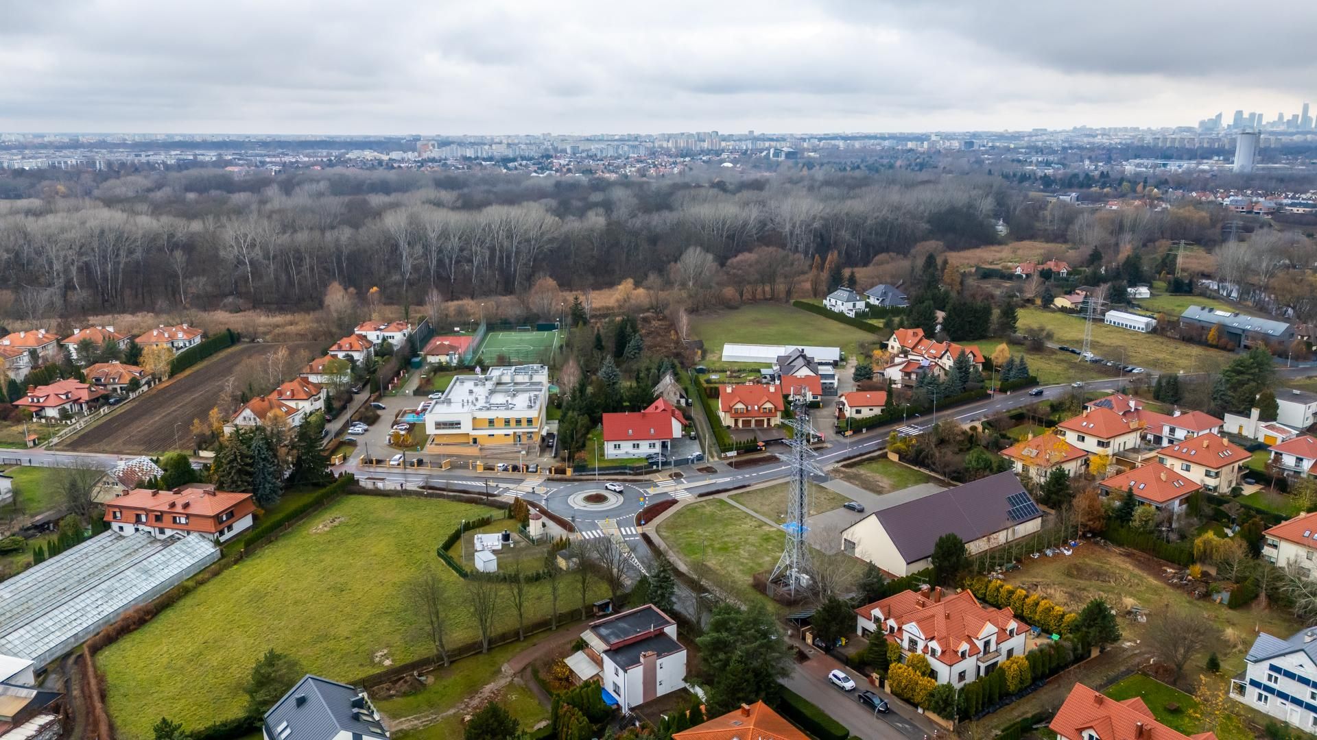 Budowa sklepu Dino na Wilanowie (Zawady)