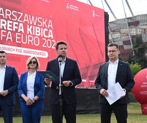 Warszawska Strefa Kibica na Euro 2024 - konferencja prasowa