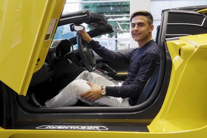 Paulo Dybala spełnił swoje marzenie. Za 100 goli kupił żółte Lamborghini
