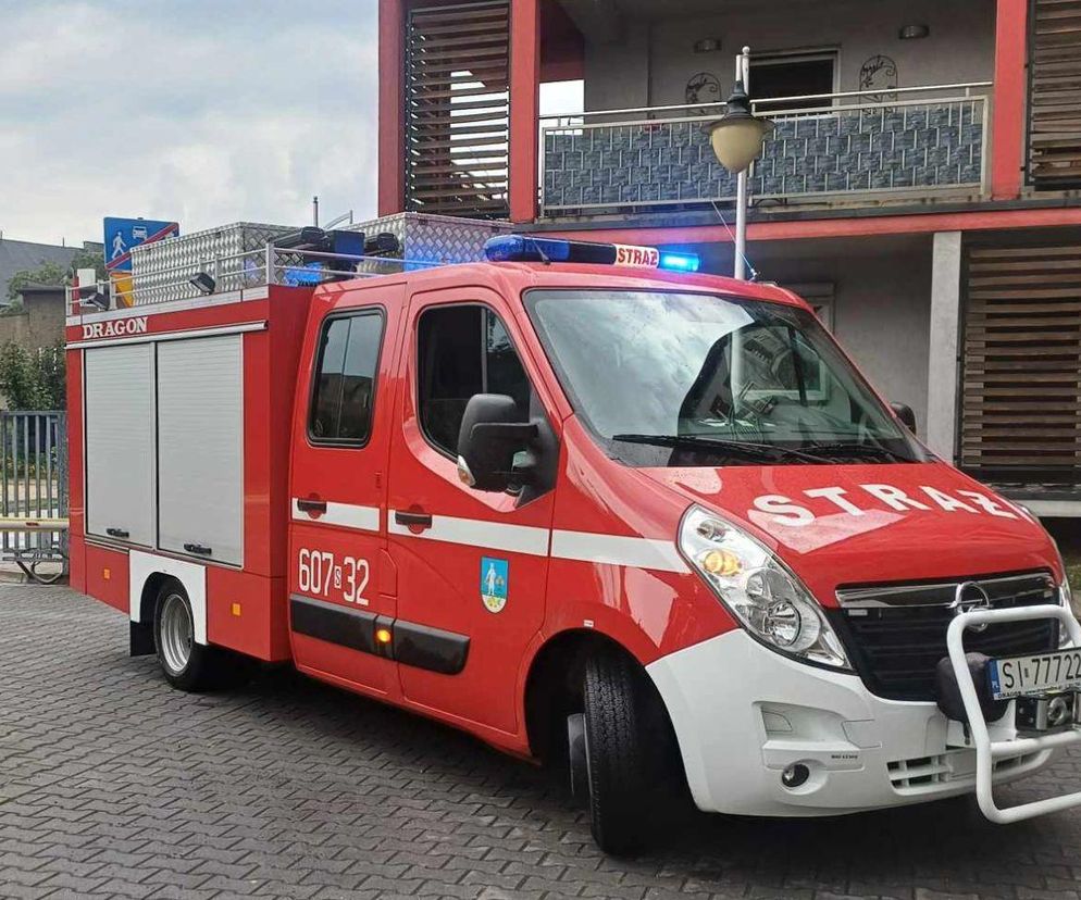 Groźny pożar mieszkania w Siemianowicach Śląskich