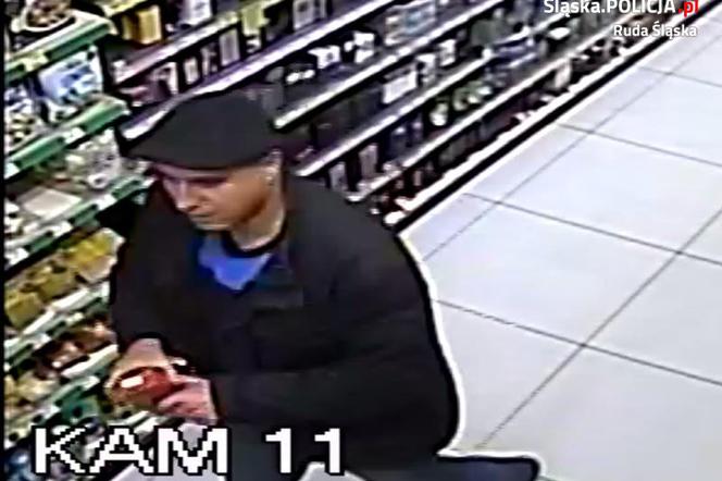Ruda Śląska: Wszedł do drogerii i ukradł perfumy. Rozpoznajesz go? [WIDEO Z MONITORINGU]