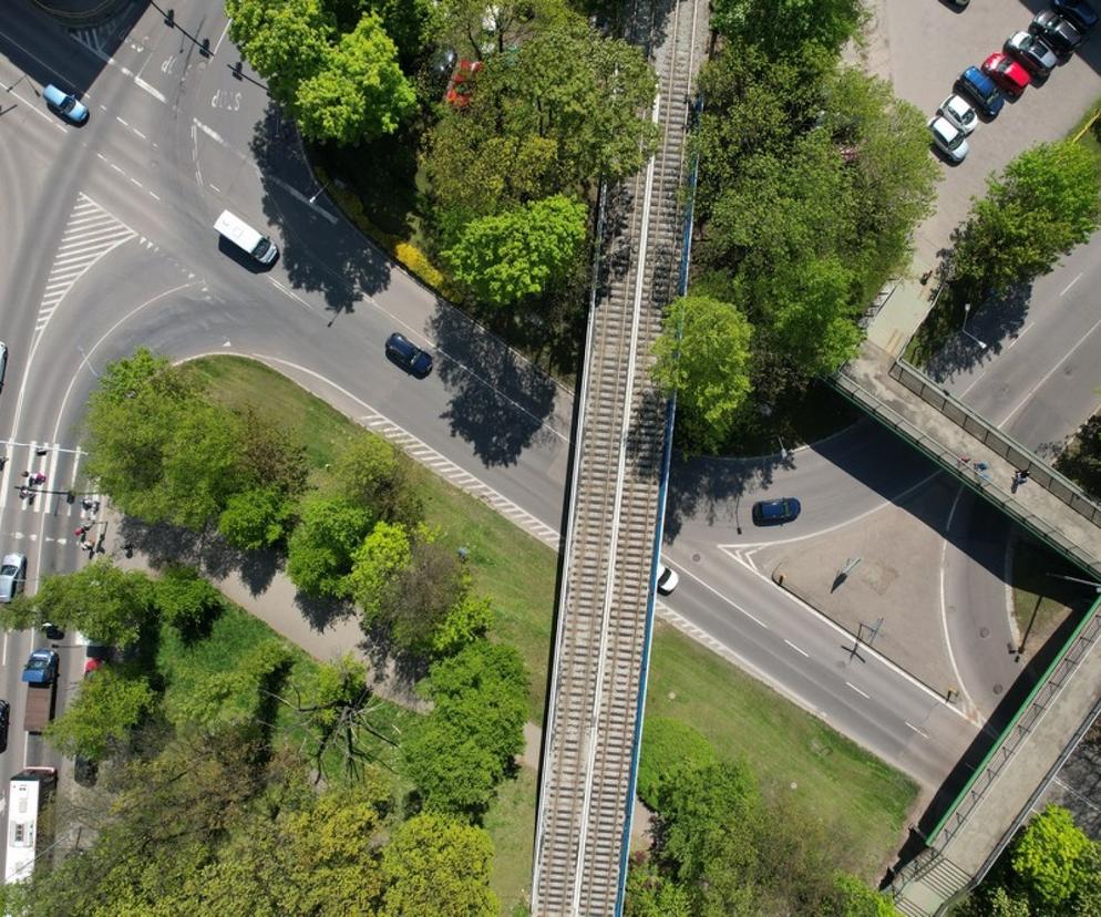 Wiadukt tramwajowy nad ul. Wrocławską w Bytomiu