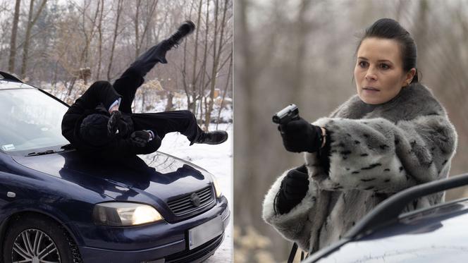 Na dobre i na złe odc. 735. Monika (Magdalena Kumorek), Tomasz Zubrzycki (Filip Wałcerz)