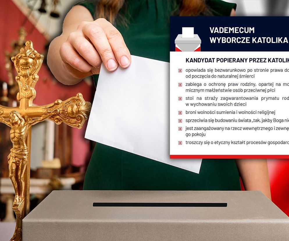 Wybory prezydenckie 2025. Archidiecezja Gdańska radzi jak głosować. Vademecum Wyborcze Katolika