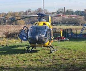 Wypadek przy pracach dekarskich. Policja wyjaśnia okoliczności