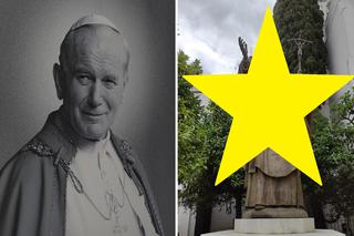 Spójrzcie, co STAŁO SIĘ z pomnikiem Jana Pawła II przed Polska - Hiszpania. ZDJĘCIE prosto z Sewilli