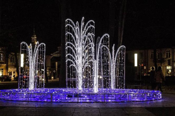 Świąteczne iluminacje Busko Zdrój