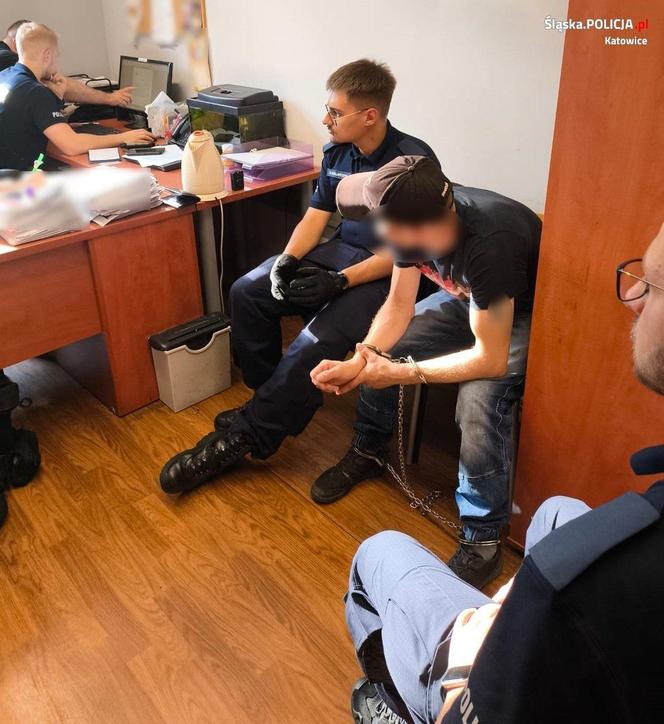 Katowice. Policjanci zatrzymali mężczyznę podejrzanego o zabicie swojego kolegi