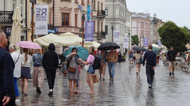 Fatalna pogoda w Lublinie! Miał być upał, a jest zlewa [GALERIA]