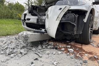 Wypadek Roberta Burneiki. Poważna kraksa, zniszczone auto