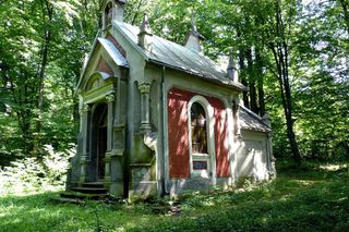 Ruiny zamku w Dąbrówce Starzeńskiej