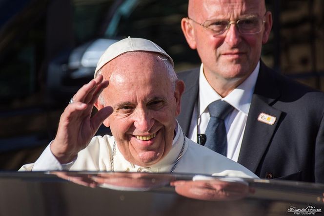 Papież Franciszek w Krakowie podczas Światowych Dni Młodzieży - lipiec 2016 r. 