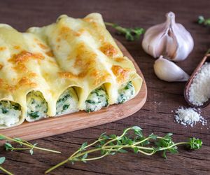 Cannelloni ze szpinakiem i ricottą - pyszne danie bezmięsne