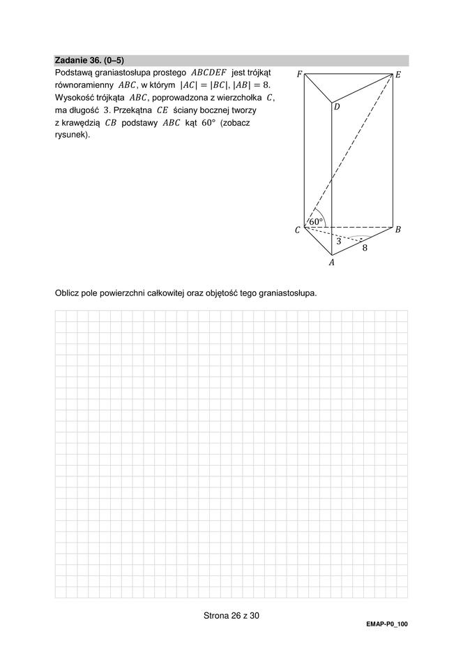 Matura 2023: matematyka. Arkusze CKE i odpowiedzi [Formuła 2015]	