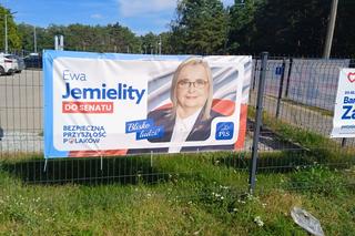 Banery wyborcze w Poznaniu