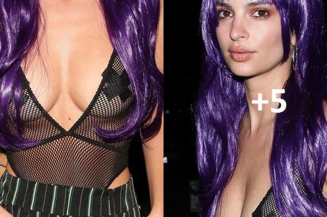 Halloween 2017 - przebranie Emily Ratajkowski