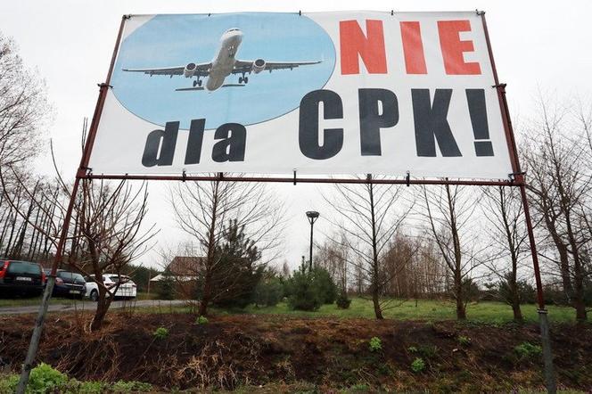 Trwają protesty ws. budowy CPK