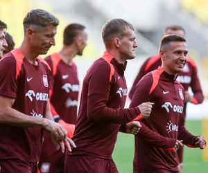 Trening i konferencja prasowa reprezentacji Polski