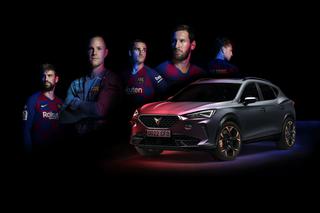 Piłkarze FC Barcelona z nowymi autami - Cupra Formentor dla wszystkich
