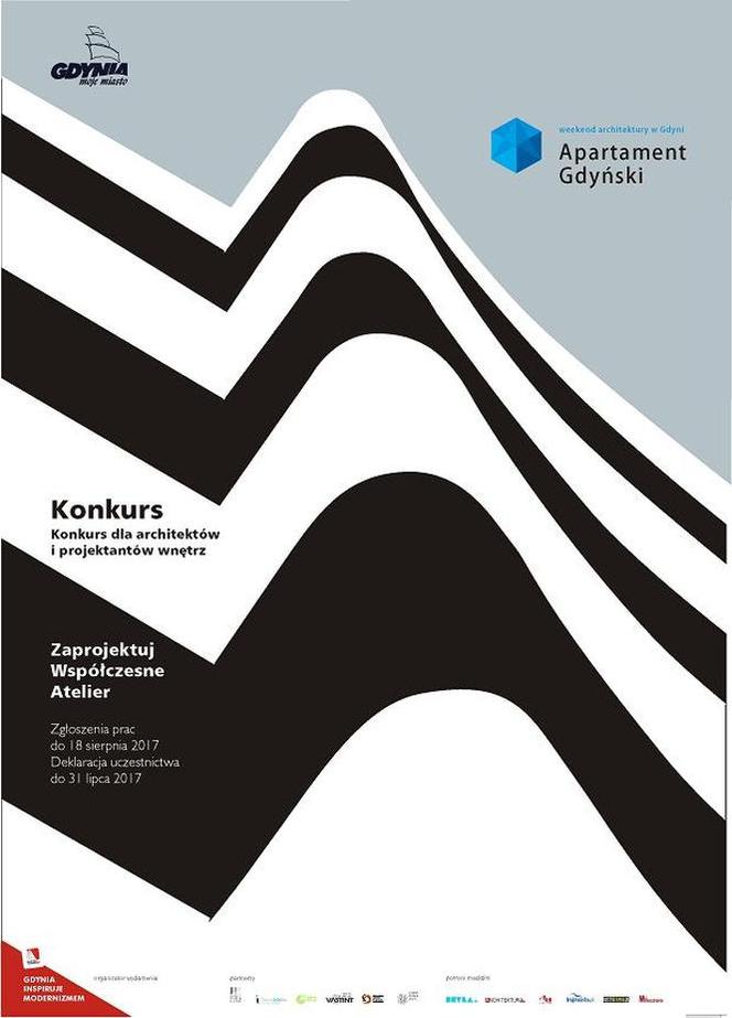 Współczesne gdyńskie atelier - konkurs dla projektantów wnętrz 