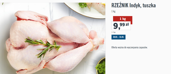 Lidl - oferta mięs 