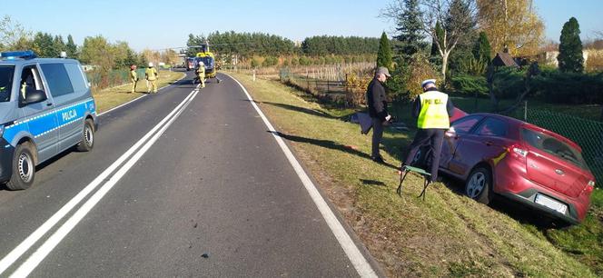 Pijany kierowca sprawcą wypadku pod Koninem! Cztery osoby w szpitalu [ZDJĘCIA]