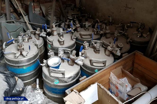 CBŚP zlikwidowało laboratoria metamfetaminy