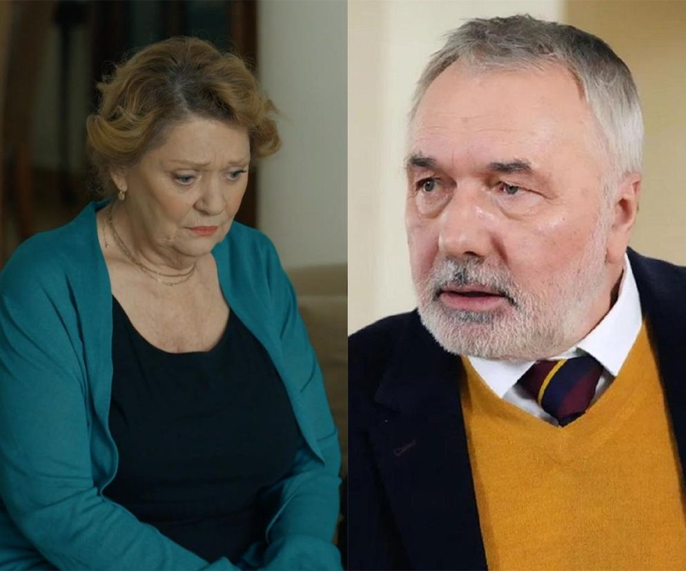 Barwy szczęścia, odcinek 3201: Józefina (Elżbieta Jarosik), Andrzej (Leon Charewicz) 