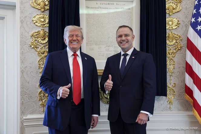 Spotkanie Donalda Trumpa z Karolem Nawrockim