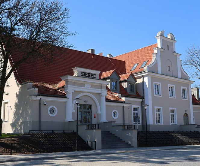Dworzec w Sierpcu po modernizacji