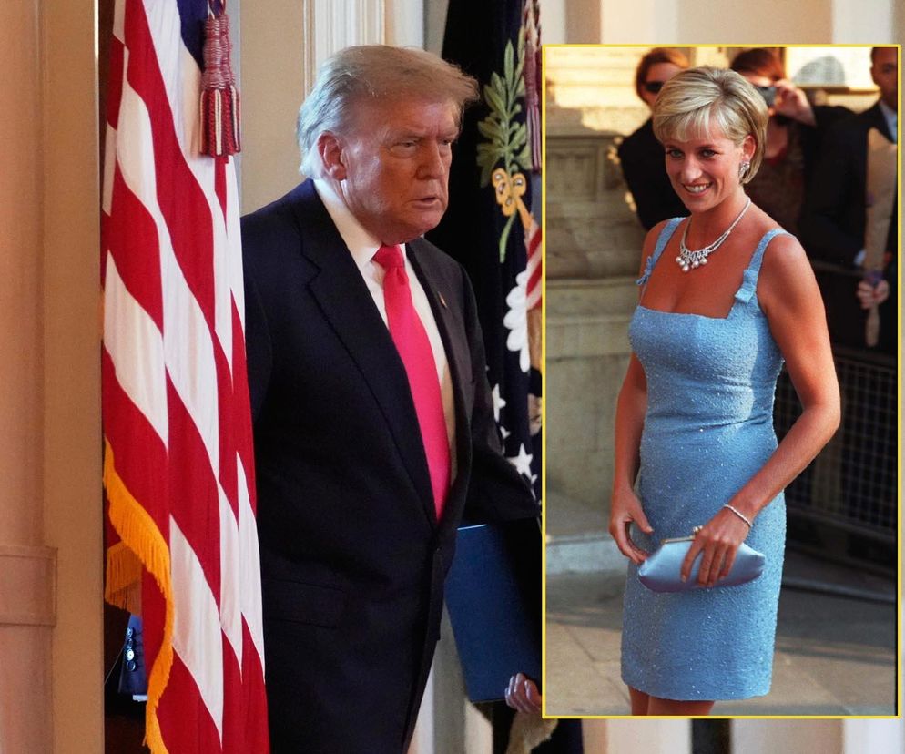 Donald Trump uwodził księżnę Dianę