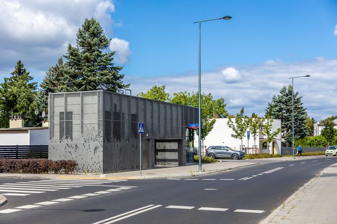 Okolice stacji metro Zacisze w Warszawie