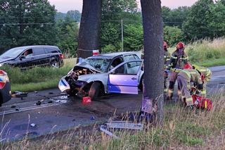 Wypadek w pobliżu Drawska Pomorskiego 