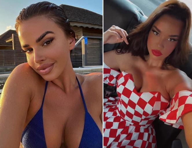 Ivana Knoll, była miss Chorwacji podczas mundialu w Katarze