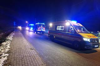 Tragiczny wypadek w miejscowości Chełmica Duża. Zdjęcia z miejsca zdarzenia