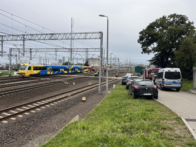 Wypadek w Gdyni Główne. Zderzyły się pociągi