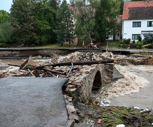 Lądek Zdrój po przejściu fali