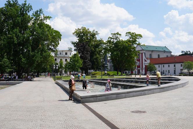 Upał w centrum Lublina