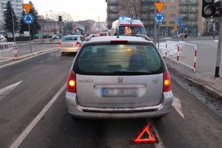 Potrącenie pieszego na oznakowanym przejściu w centrum Tarnowa