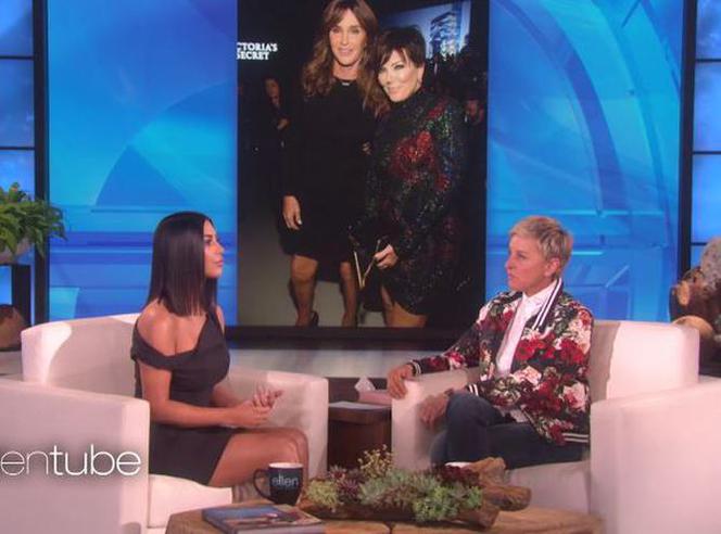 Kim Kardashian w The Ellen Show
