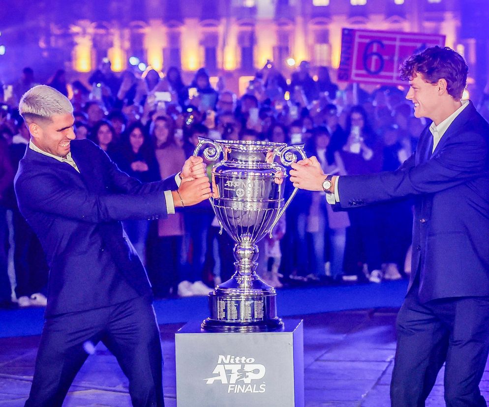 Carlos Alcaraz i Jannik Sinner przed ATP Finals 2025