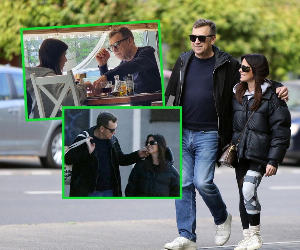 Maciej Orłoś i Paulina Koziejowska zjedli pizze, a potem poszli na rehabilitację