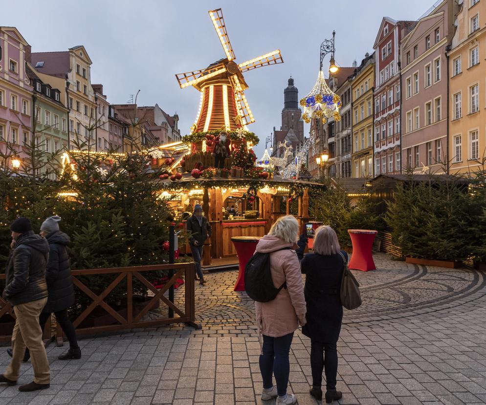 Jarmark bożonarodzeniowy we Wrocławiu jest jednym z najpiękniejszych w Europie