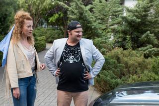 Barwy szczęścia odc. 1964. Żabcia (Hanna Klepacka), Gawron - Ricardo (Sebastian Stankiewicz)