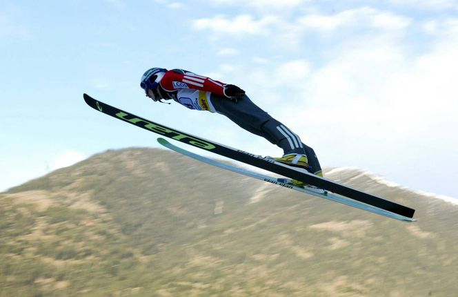 Maciej Kurzajewski i Adam Małysz