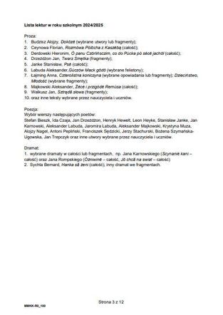 Matura język kaszubski 2025 ARKUSZE CKE