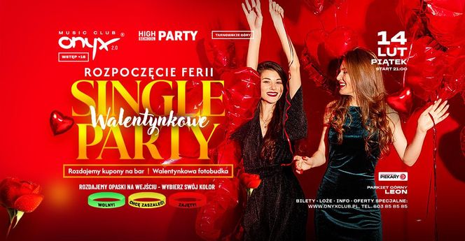 WALENTYNKOWE SINGLE PARTY