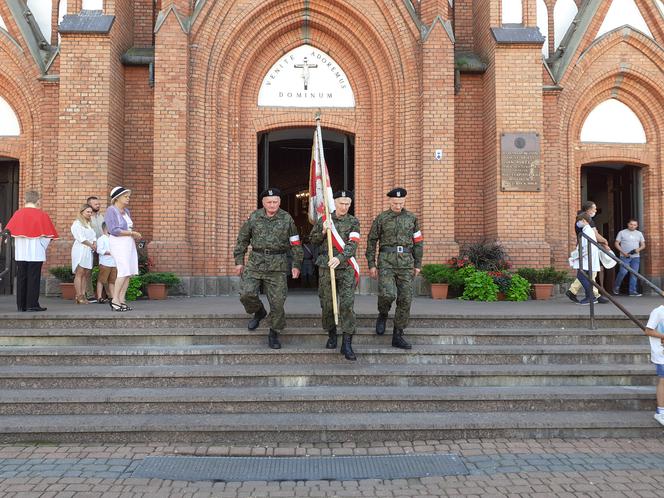 Odsłonięcie tablicy upamiętniającej 100-lecie Cudu nad Wisłą