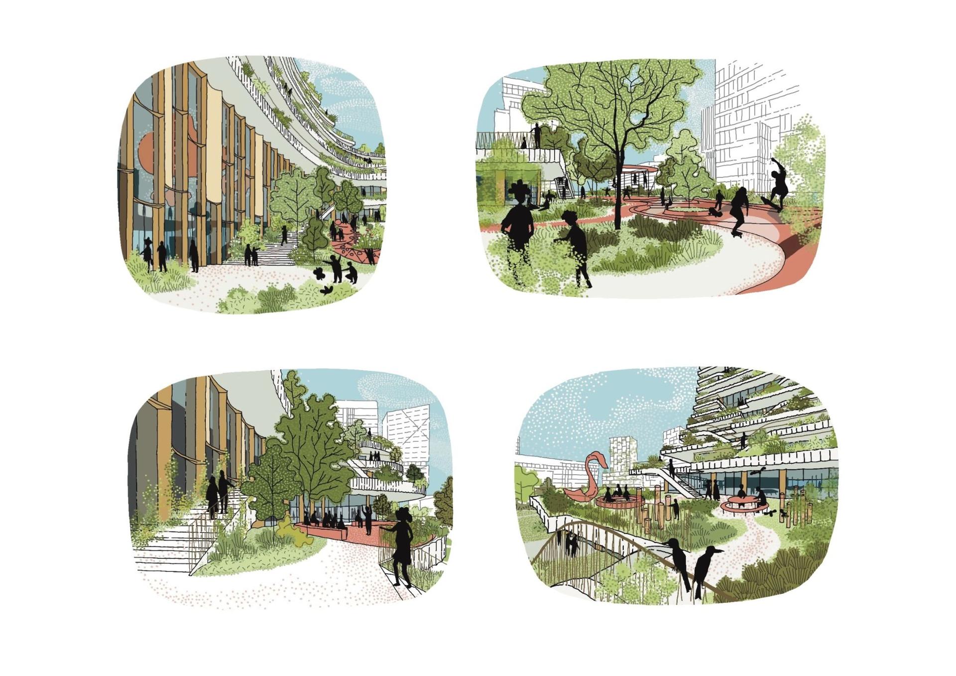 Wizualizacja architektoniczna tworzona odręcznie